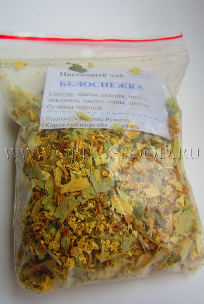 Белоснежка - цветочный чай , 44 гр.